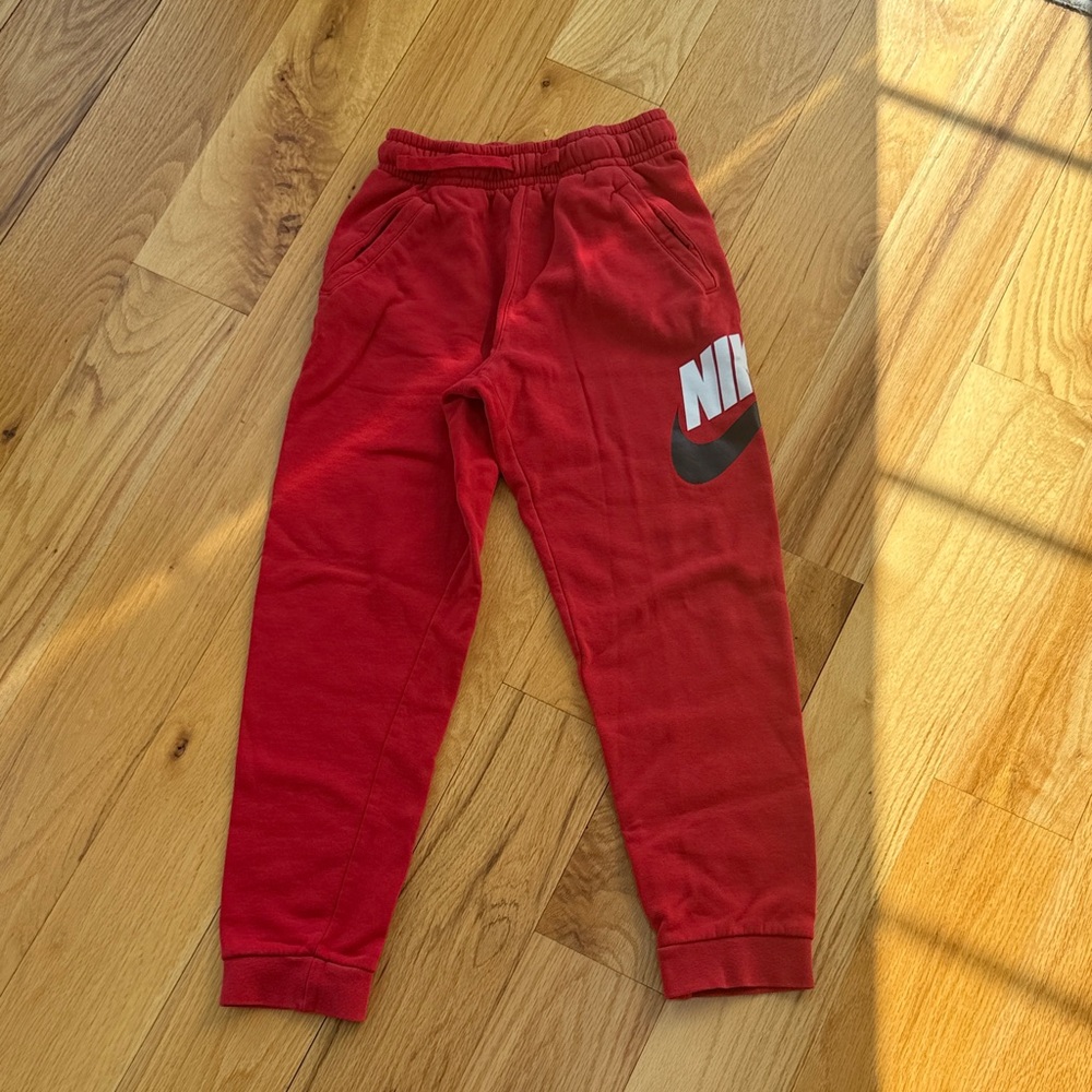 Nike Kids Red Sweatpants
